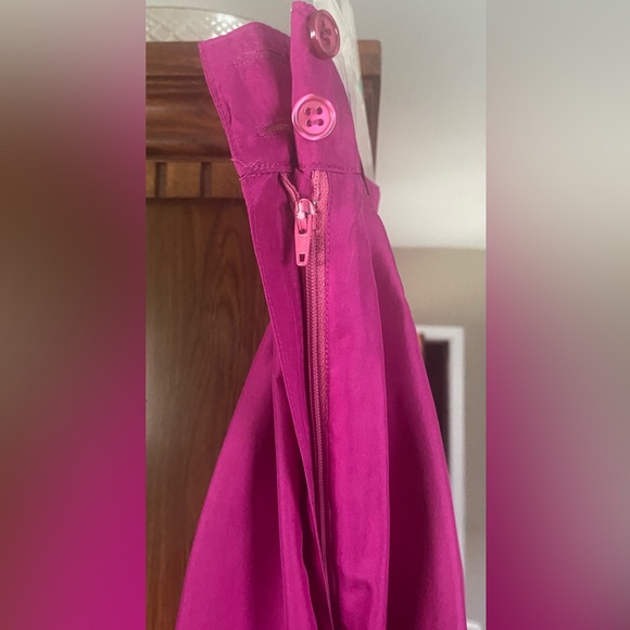 ACCENT 2PC 100% Silk Button Down Long Sleeve Shirt and Zip-Up Button pants - Picture 8 of 12